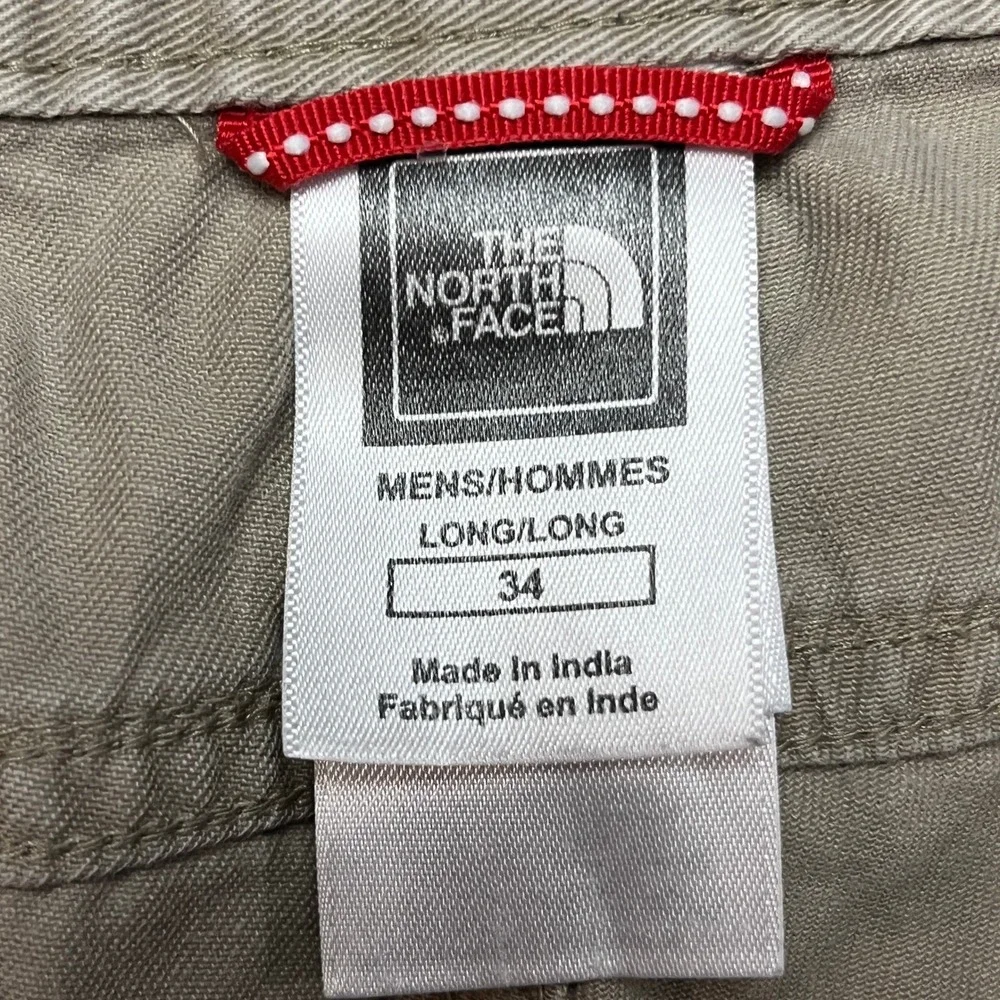 The North‎ Face Shorts Mens 34 Tan Khaki Cargo Hiking Utility Twill Gorpcore